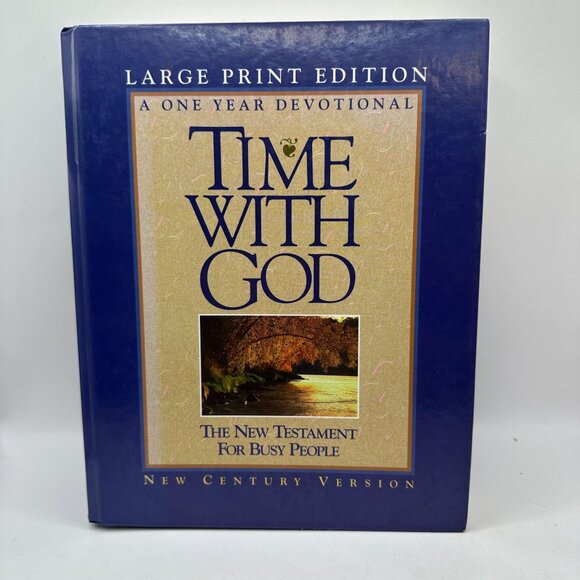 Time with God: Personal Journal Large Print Edition A One Year Devotional - Picture 2 of 6